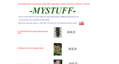 Desktop Screenshot of mystuff.org.uk